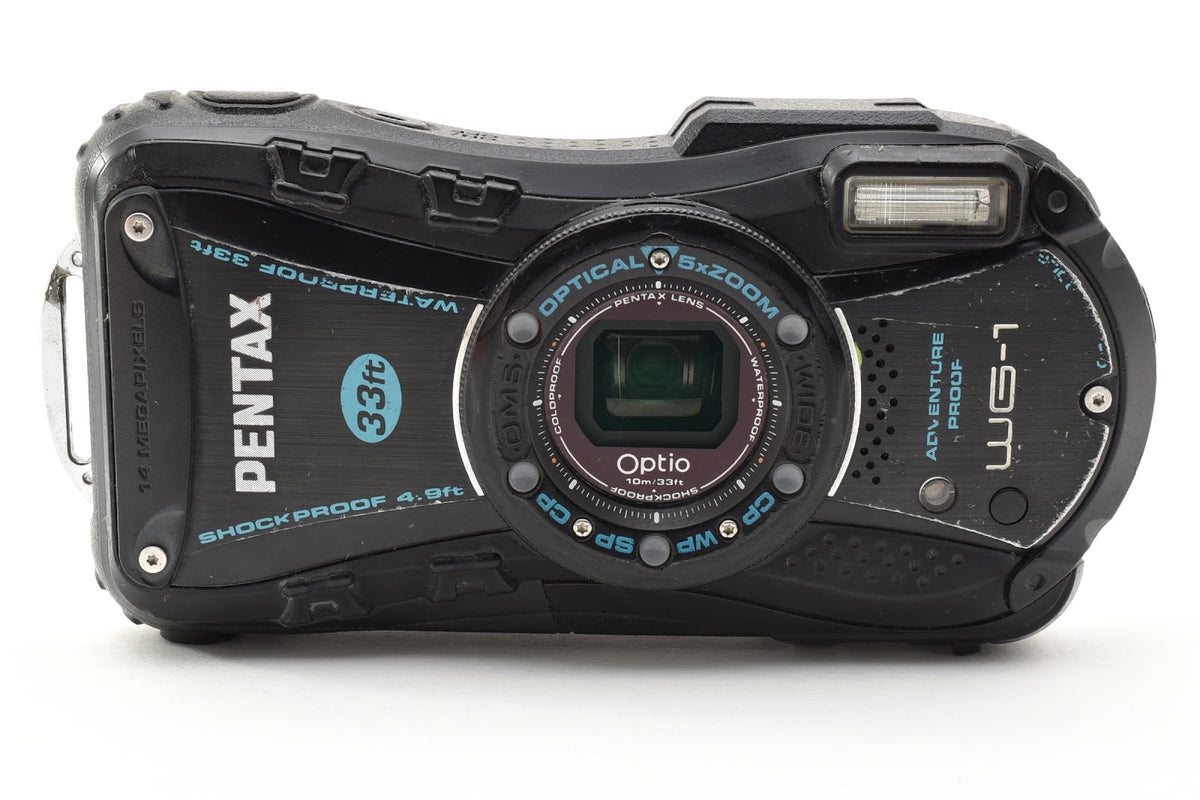 ★ ペンタックス PENTAX WG-1 ブラック デジタルカメラ ★ #9069