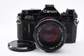 ★良品★ キヤノン CANON AE-1 PROGRAM ボディ ブラック FD 50mm f1.4 S.S.C フィルム一眼レフ ★ #9278