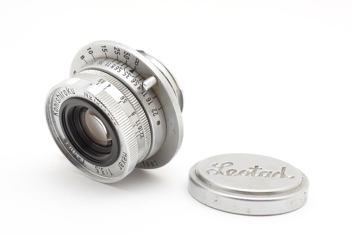 ★良品★ コニカ Konica KONISHIROKU HEXAR L 50mm F3.5 沈胴 レンズ ★ #9200