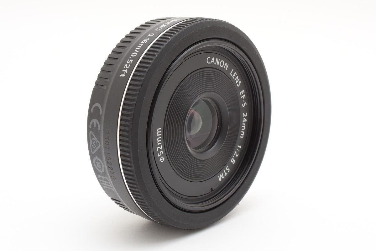 ★美品★ キヤノン CANON EF-S 24MM F2.8 STM 単焦点レンズ ★ #9209
