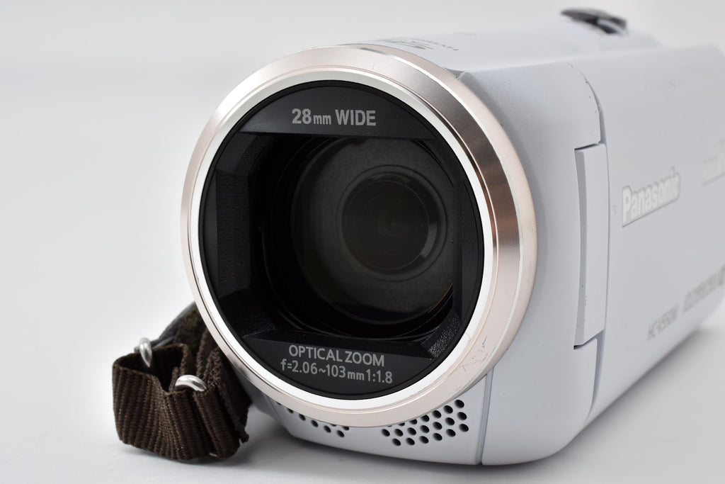 ★美品★ パナソニック Panasonic HC-V550M-W ビデオカメラ ホワイト 動作確認済 ★ #9124