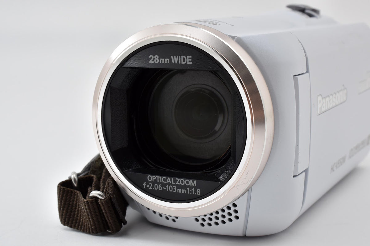 ★美品★ パナソニック Panasonic HC-V550M-W ビデオカメラ ホワイト 動作確認済 ★ #9124