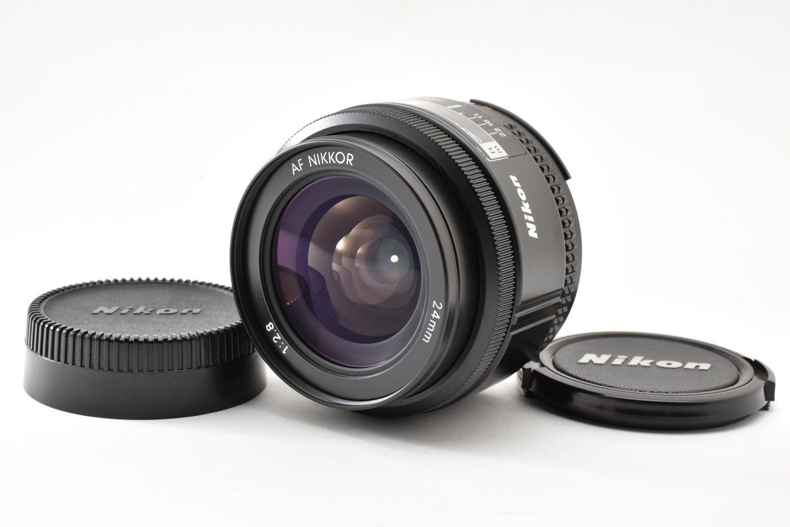 ★美品★ ニコン Nikon AF NIKKOR 24mm F2.8 広角 単焦点レンズ ★ #8819