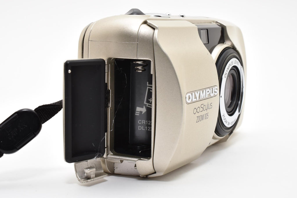★現状品★ オリンパス Olympus ZOOM 105 STYLUS コンパクトフィルムカメラ 通電 シャッター フラッシュ作動 ★ #8764