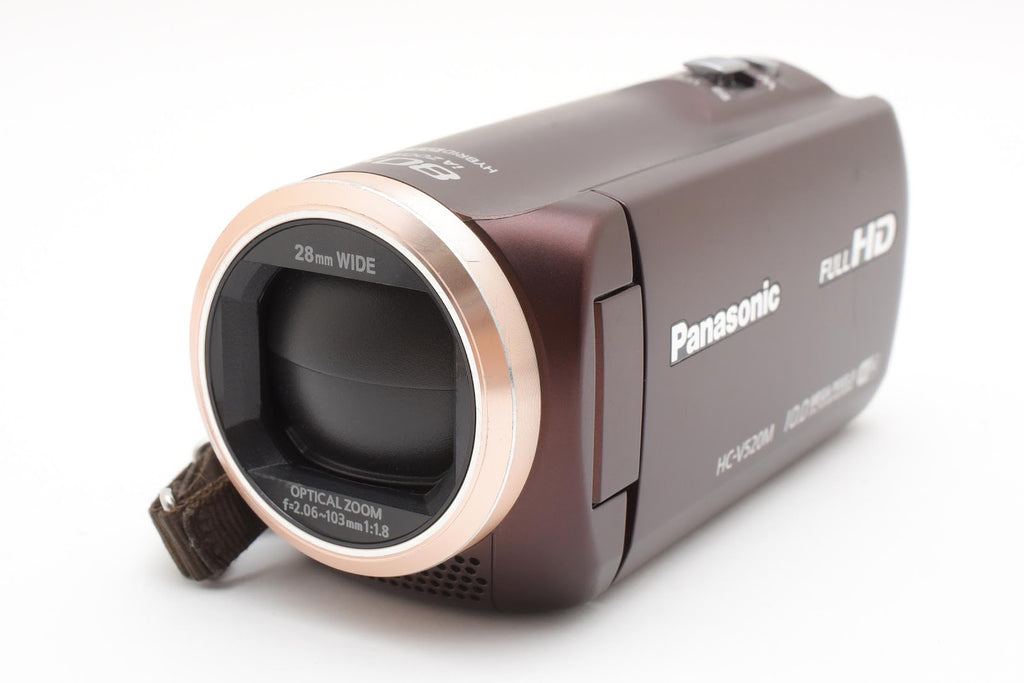 ★美品★ パナソニック Panasonic HC-V520M-T ブラウン ビデオカメラ ★ #9198