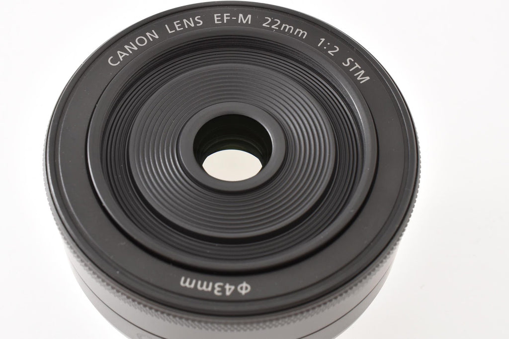 ★美品★ キヤノン CANON EF-M 22mm F2 STM 単焦点レンズ ★ #9409