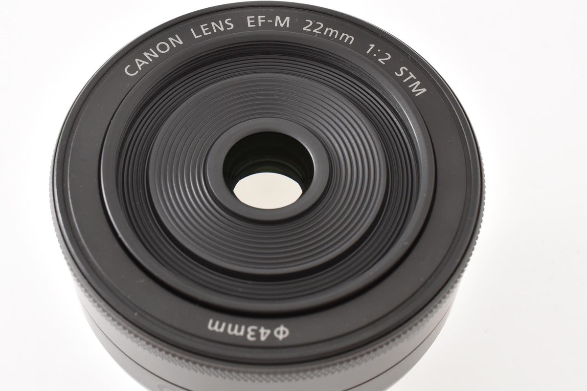 ★美品★ キヤノン CANON EF-M 22mm F2 STM 単焦点レンズ ★ #9409
