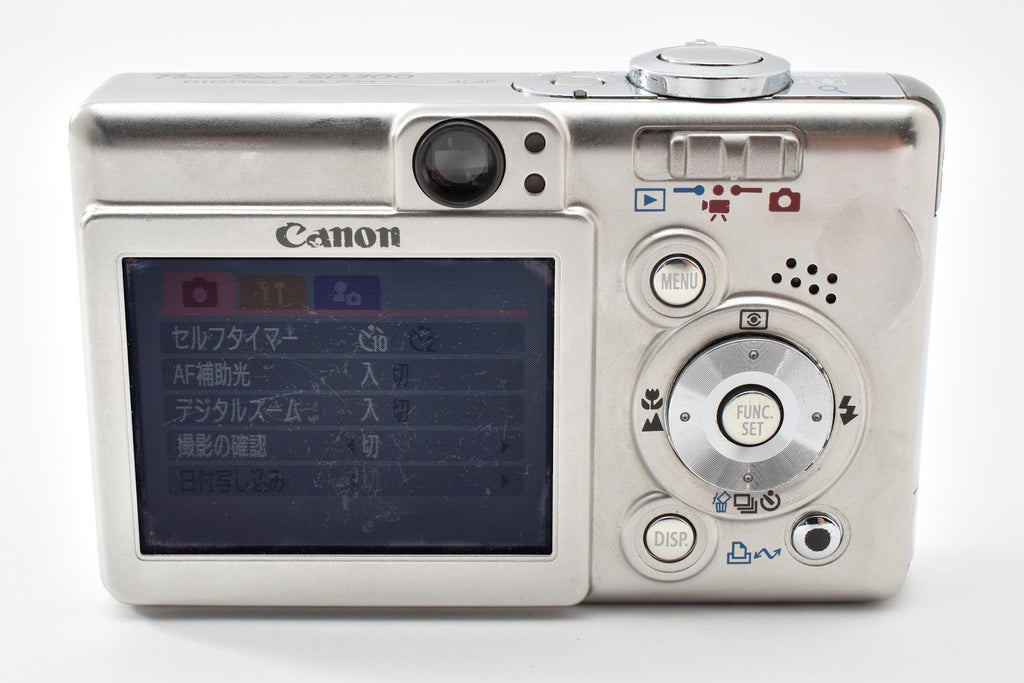 ★良品★ キャノン CANON IXY DIGITAL 50 海外名POWERSHOT SD300/IXUS40 CCD搭載 エモい写り ★ #9122