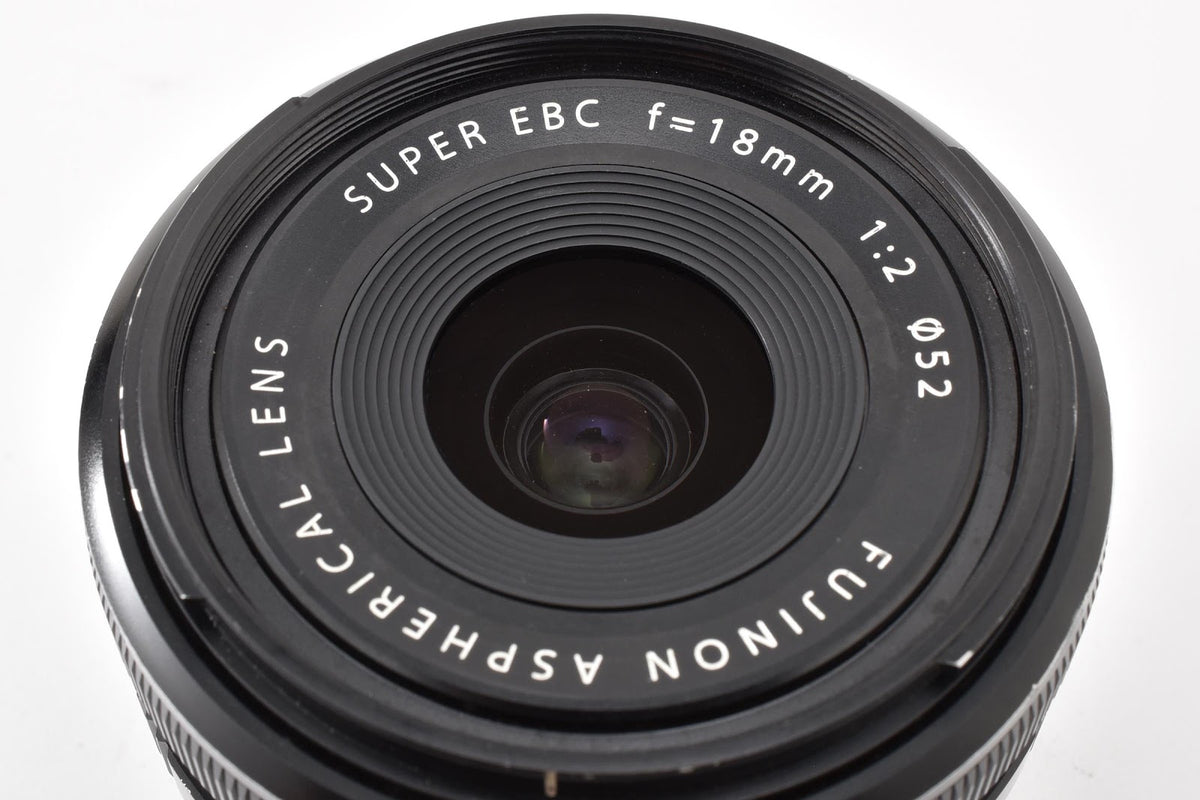 ★良品★ フジフイルム FUJIFILM SUPER EBC FUJINON XF 18MM F2 R 交換レンズ ★ #9422