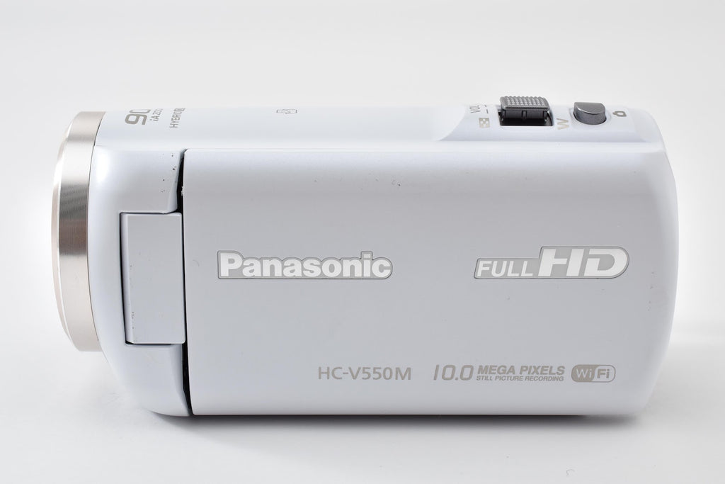 ★美品★ パナソニック Panasonic HC-V550M-W ビデオカメラ ホワイト 動作確認済 ★ #9124