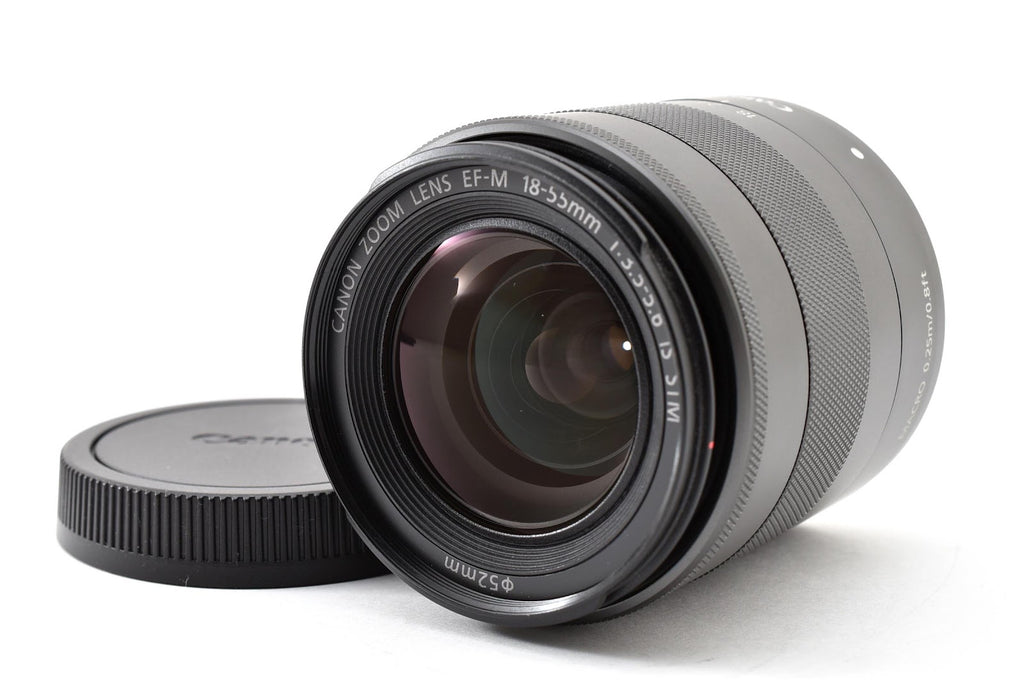 ★美品★ キヤノン CANON EF-M 18-55mm f3.5-5.6 IS STM レンズ ★ #8974