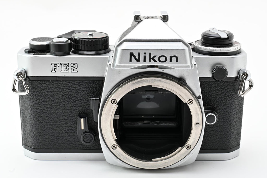 ★良品★ ニコン Nikon FE2 ボディ シルバー フィルムカメラ ★ #9009