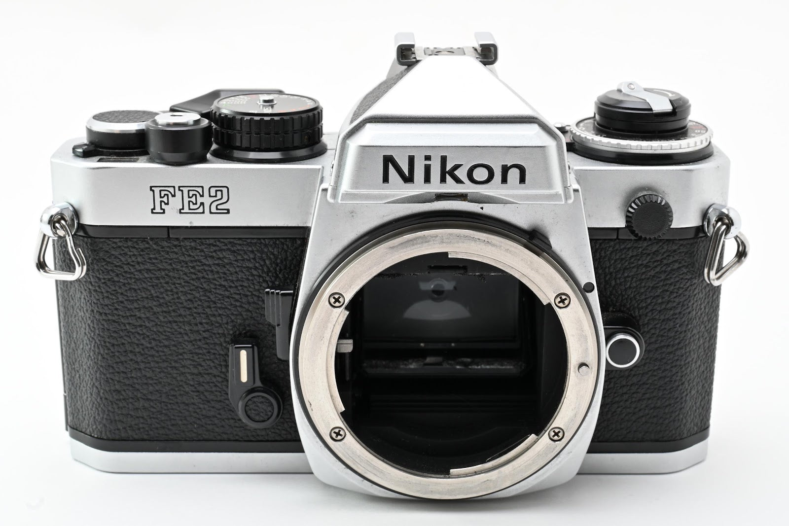 ★良品★ ニコン Nikon FE2 ボディ シルバー フィルムカメラ ★ #9009