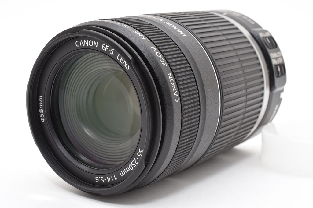 ★良品★ キヤノン CANON EF-S 55-250mm F4-5.6 IS 交換レンズ ★ #8746