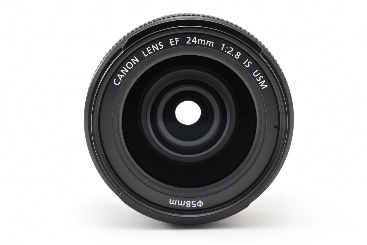 ★美品★ キャノン CANON EF24MM F2.8 IS USM 単焦点レンズ ★ #9440