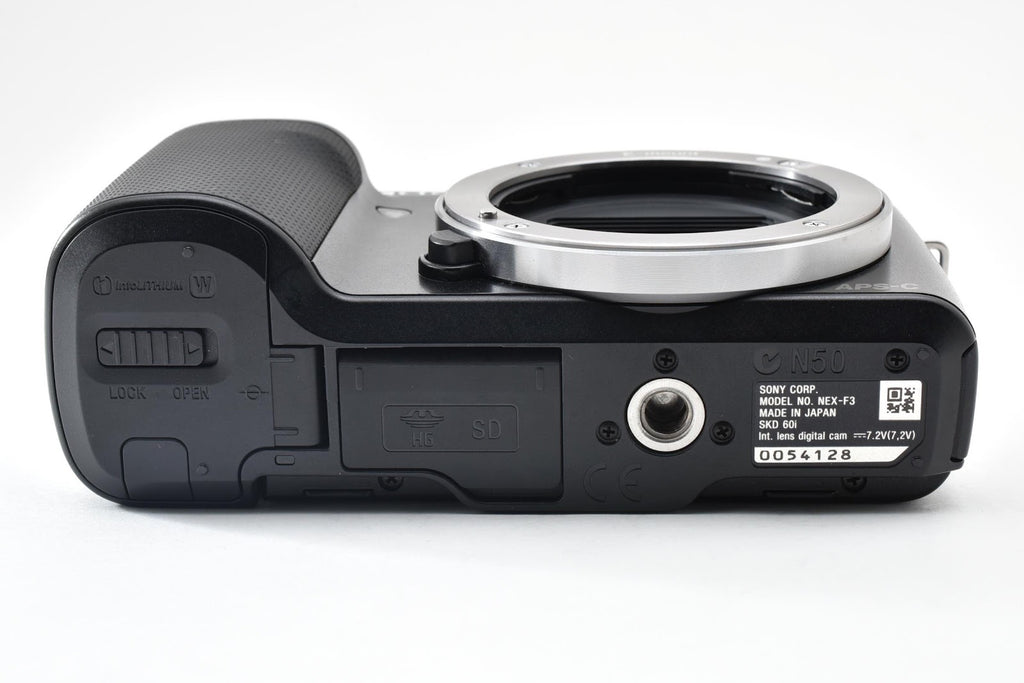 ★美品★ ソニー SONY NEX-F3 ショット数1,025回 ボディ ブラック デジタルカメラ [1610万画素] ★ #9156