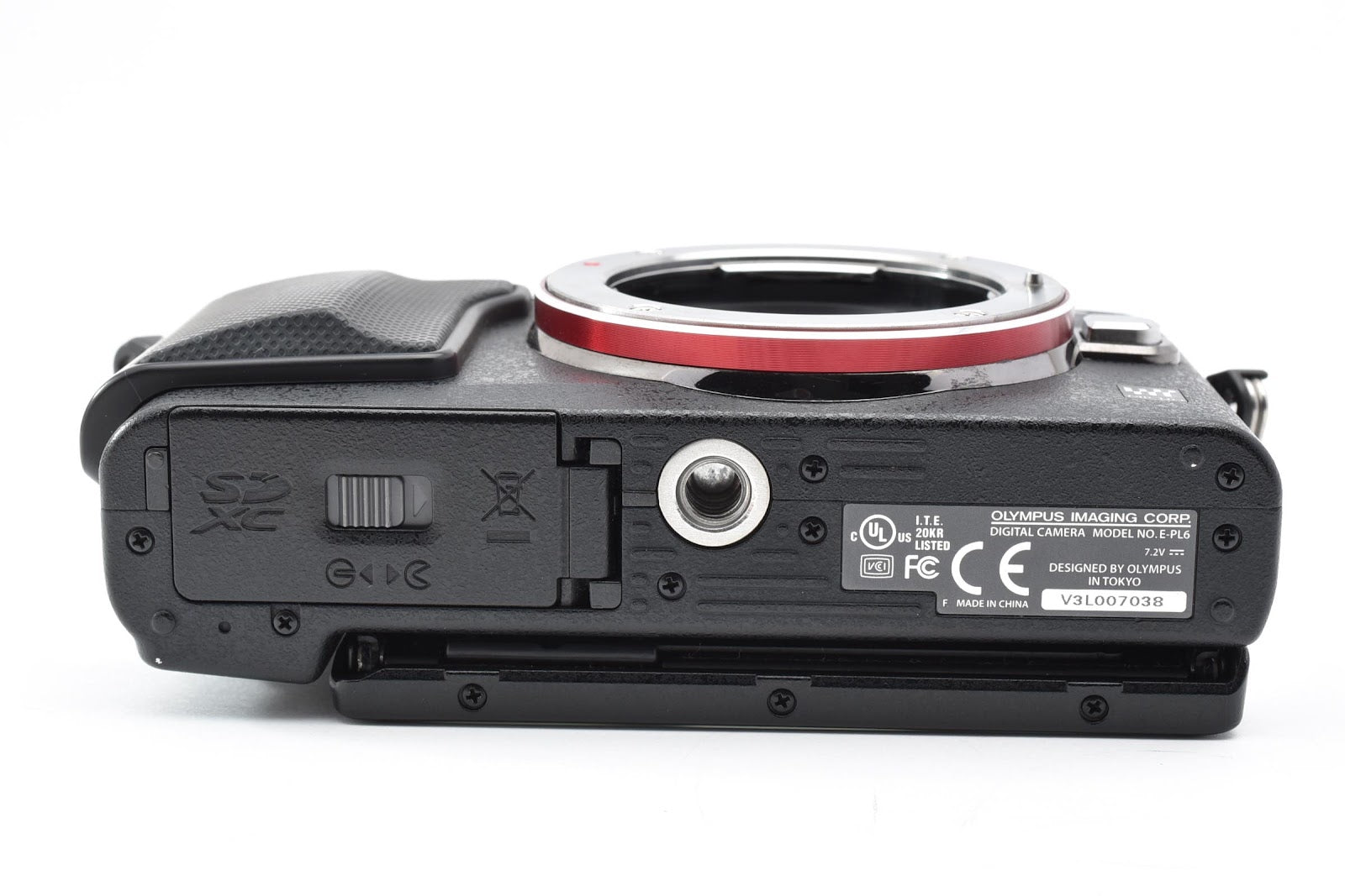 ★現状品★ オリンパス Olympus E-PL6 ボディ ブラック ミラーレス一眼 ショット数3051回 ★ #8823