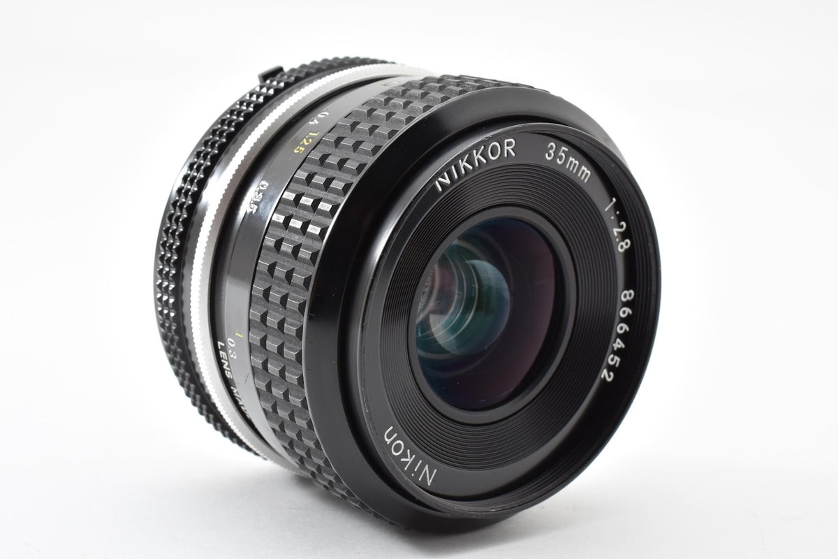 ★美品★ ニコン Nikon NEW AI NIKKOR 35MM F2.8 単焦点レンズ 美品 動作良好 ★ #9180