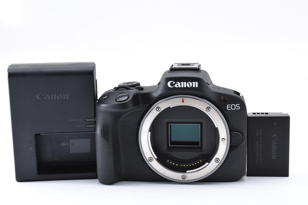 ★現状品★ キヤノン CANON EOS R50 ボディ ブラック ミラーレス一眼 液晶表示難あり 外観良好 ★ #8915