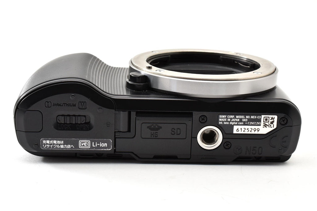 ★良品★ ソニー SONY ショット数7,341回 NEX-C3 ボディ ブラック 1620万画素 ミラーレス一眼 ★ #9318
