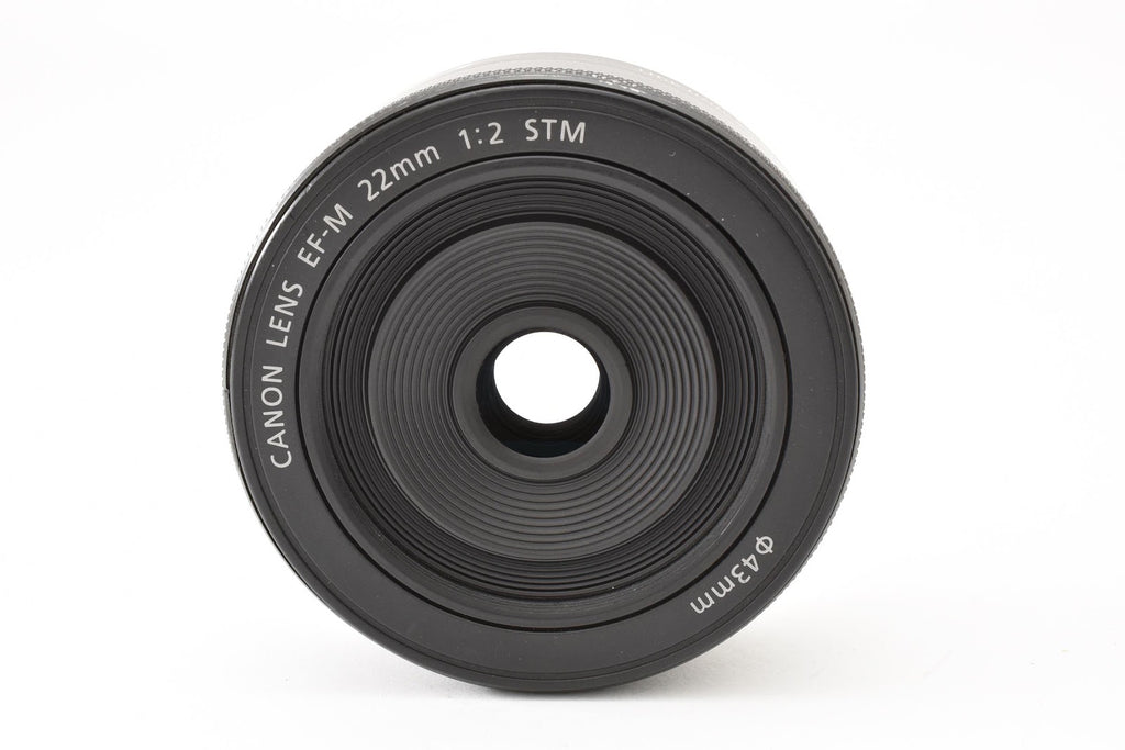 ★美品★ キヤノン CANON EF-M 22MM F2 STM パンケーキレンズ AF 単焦点 ★ #9410
