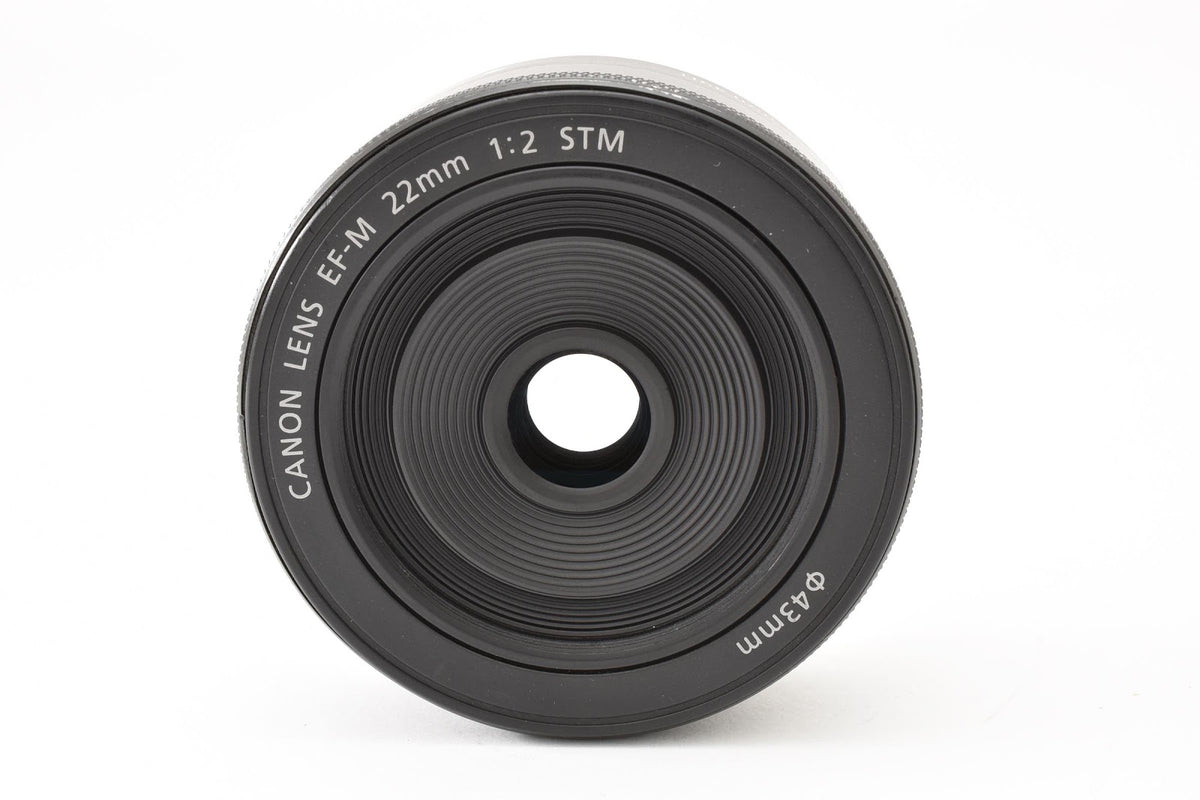 ★美品★ キヤノン CANON EF-M 22MM F2 STM パンケーキレンズ AF 単焦点 ★ #9410