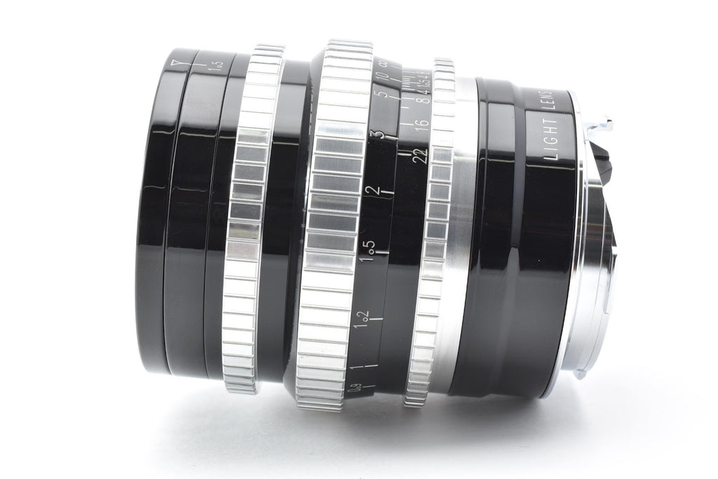 ★極上品★ ライトレンズラボ Light lens lab M 50MM F1.5 Z21 LLL-Z21-A (ライカM用) 交換レンズ 元箱/ケース付き ★ #9039