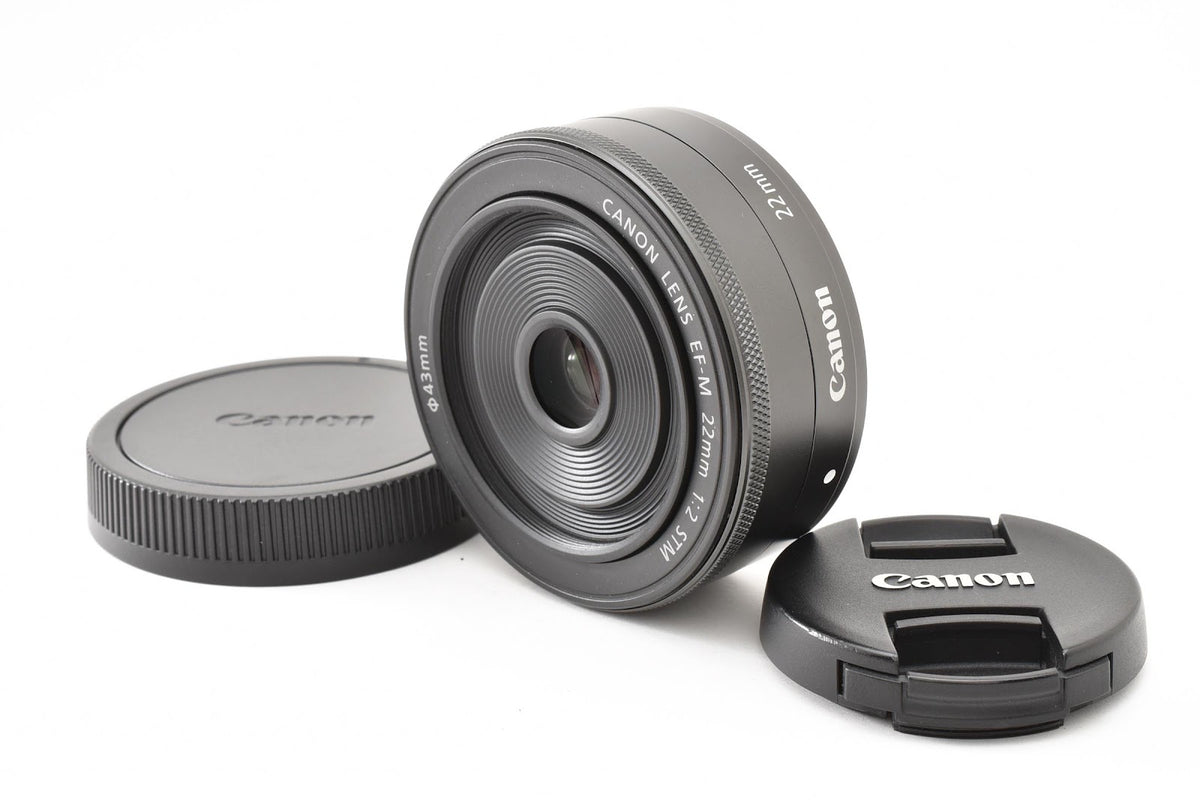 ★美品★ キヤノン CANON EF-M 22mm F2 STM 交換レンズ 単焦点 ★ #9408
