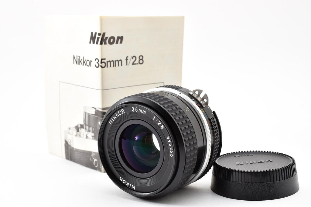 ★美品★ ニコン Nikon AI NIKKOR 35MM F2.8 説明書付き 単焦点レンズ ★ #8963