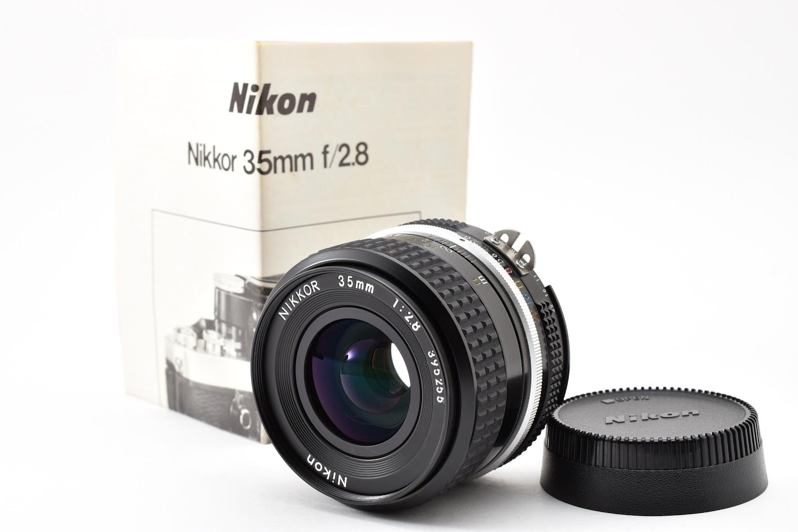 ★美品★ ニコン Nikon AI NIKKOR 35MM F2.8 説明書付き 単焦点レンズ ★ #8963