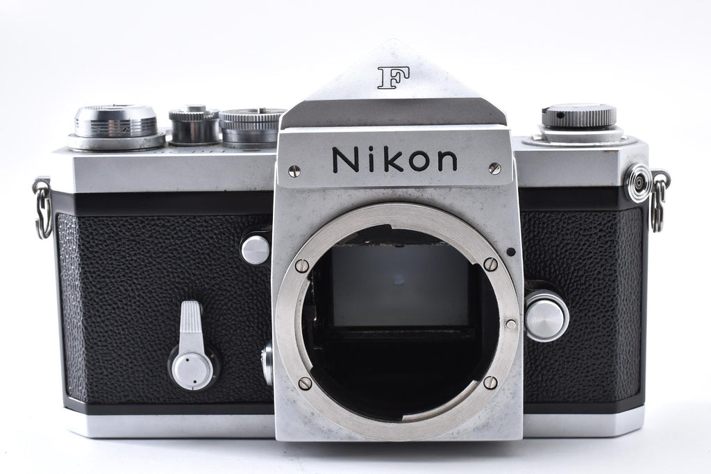 ★ ニコン Nikon F アイレベル シルバー ボディ 中期 フィルムカメラ ★ #8604