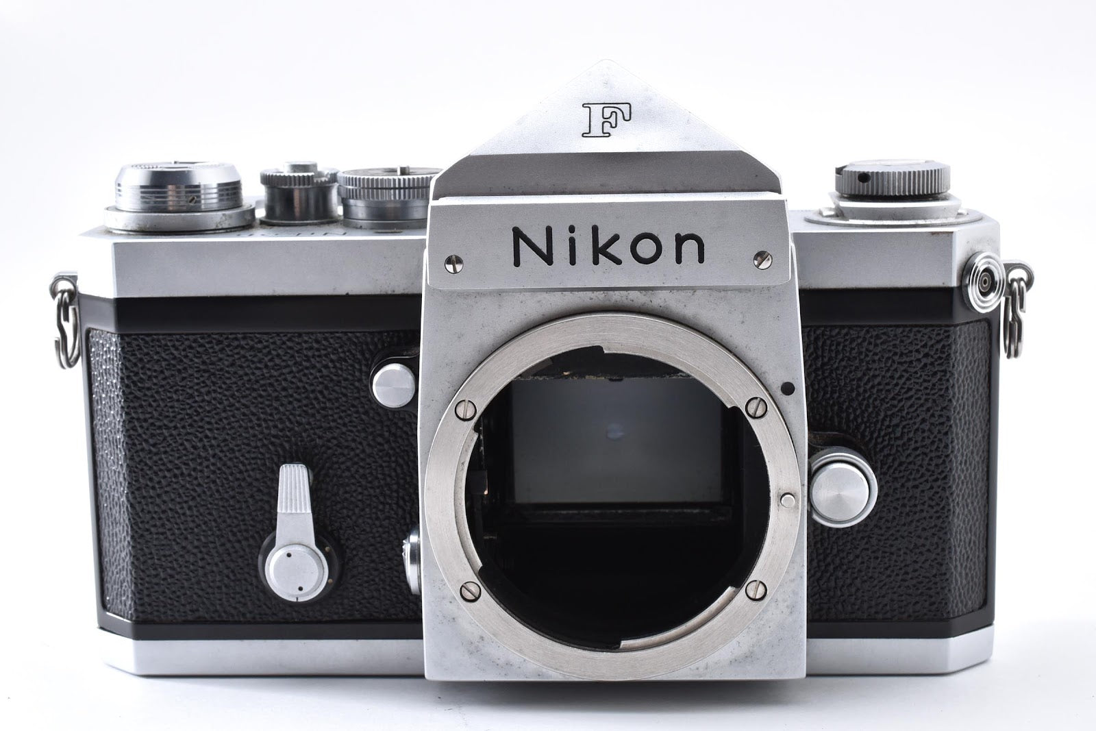 ★ ニコン Nikon F アイレベル シルバー ボディ 中期 フィルムカメラ ★ #8604
