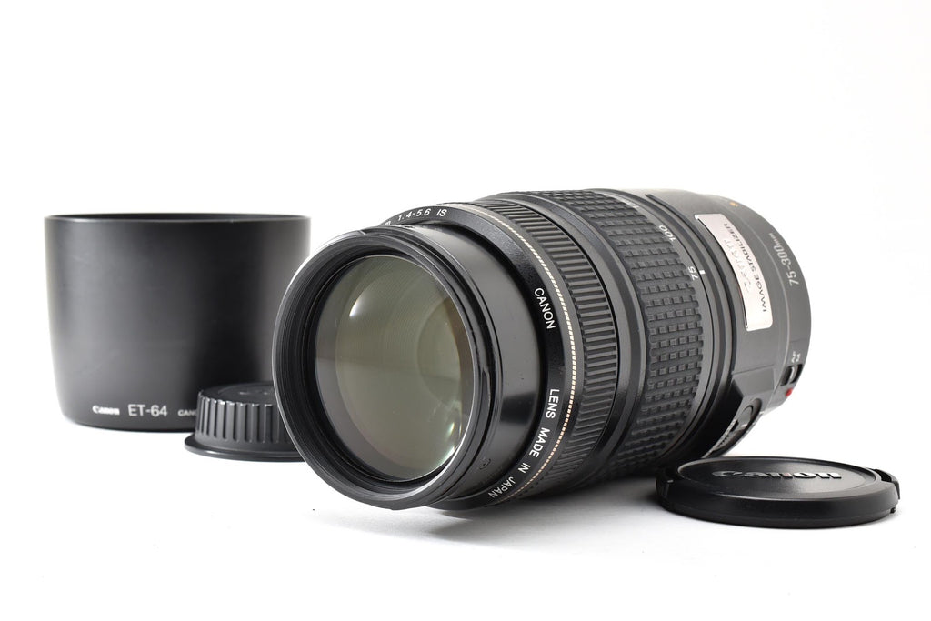 ★美品★ キヤノン CANON EF 75-300MM F4-5.6 IS USM ズームレンズ ★ #9337