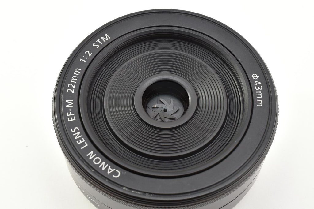 ★良品★ キヤノン CANON EF-M 22mm F2 STM 単焦点レンズ ★ #9072