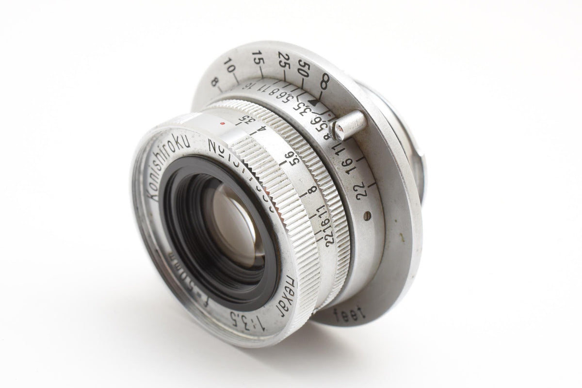 ★良品★ コニカ Konica KONISHIROKU HEXAR L 50mm F3.5 沈胴 レンズ ★ #9200