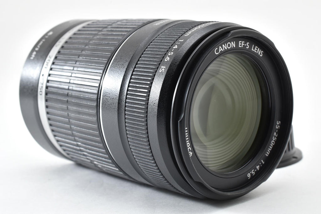 ★美品★ キヤノン CANON EF-S 55-250MM F4-5.6 IS デジタルカメラ用レンズ ★ #9160
