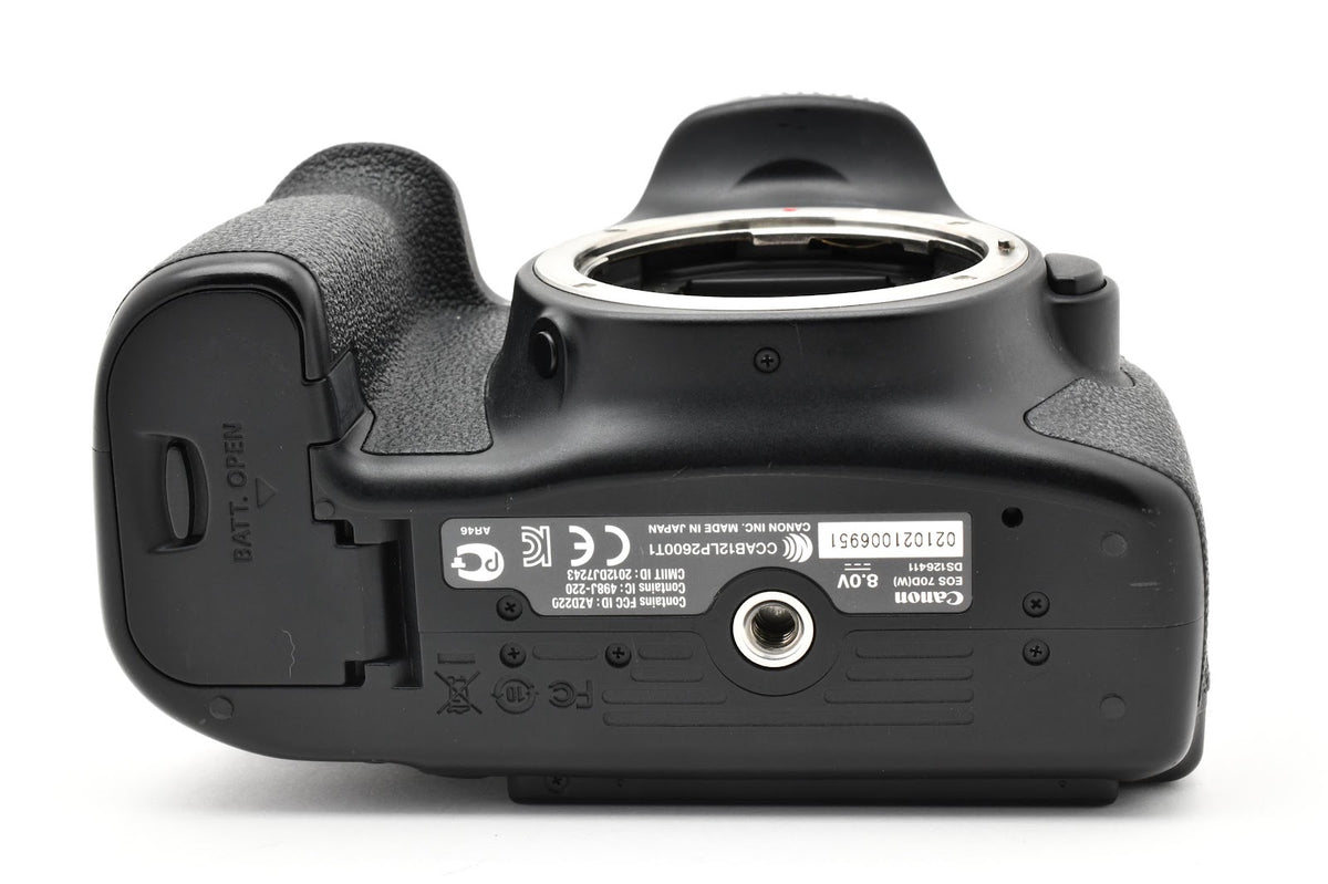 ★良品★ キヤノン CANON ショット数64862回 EOS 70D ボディ 2020万画素 デジタル一眼カメラボディ ★ #9329