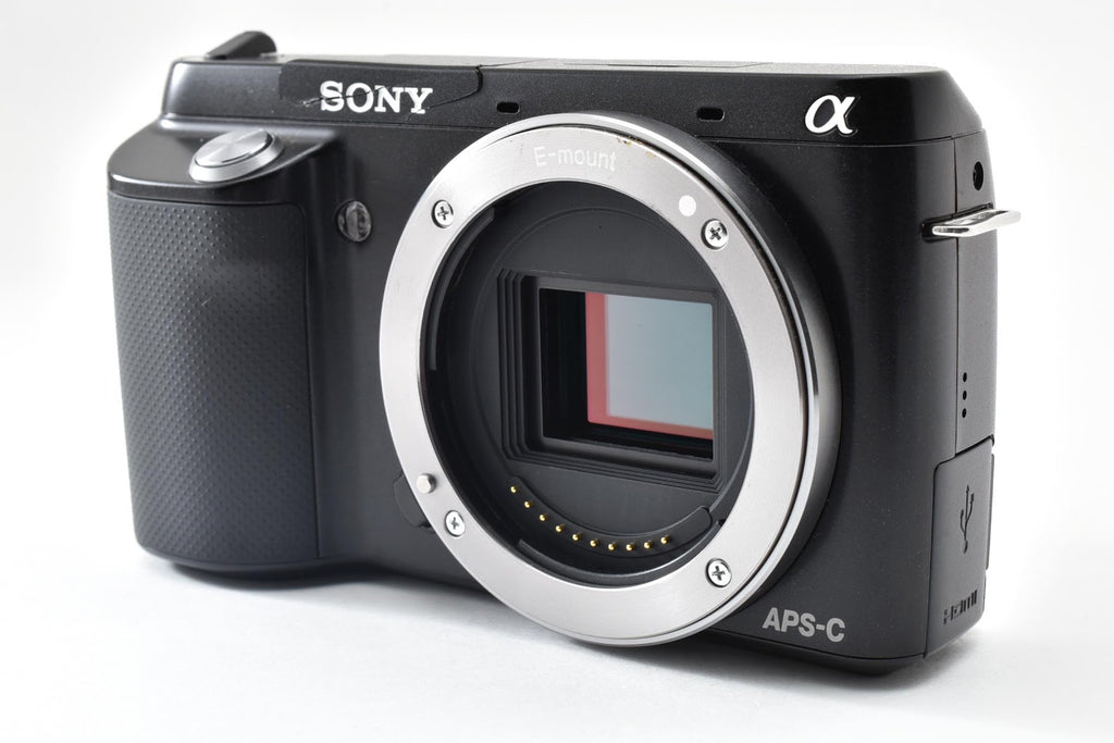 ★美品★ ソニー SONY NEX-F3 ショット数1,025回 ボディ ブラック デジタルカメラ [1610万画素] ★ #9156