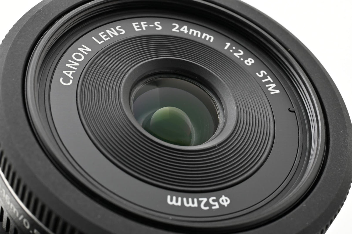 ★美品★ キヤノン CANON EF-S 24mm F2.8 STM 元箱付き レンズ ★ #9399
