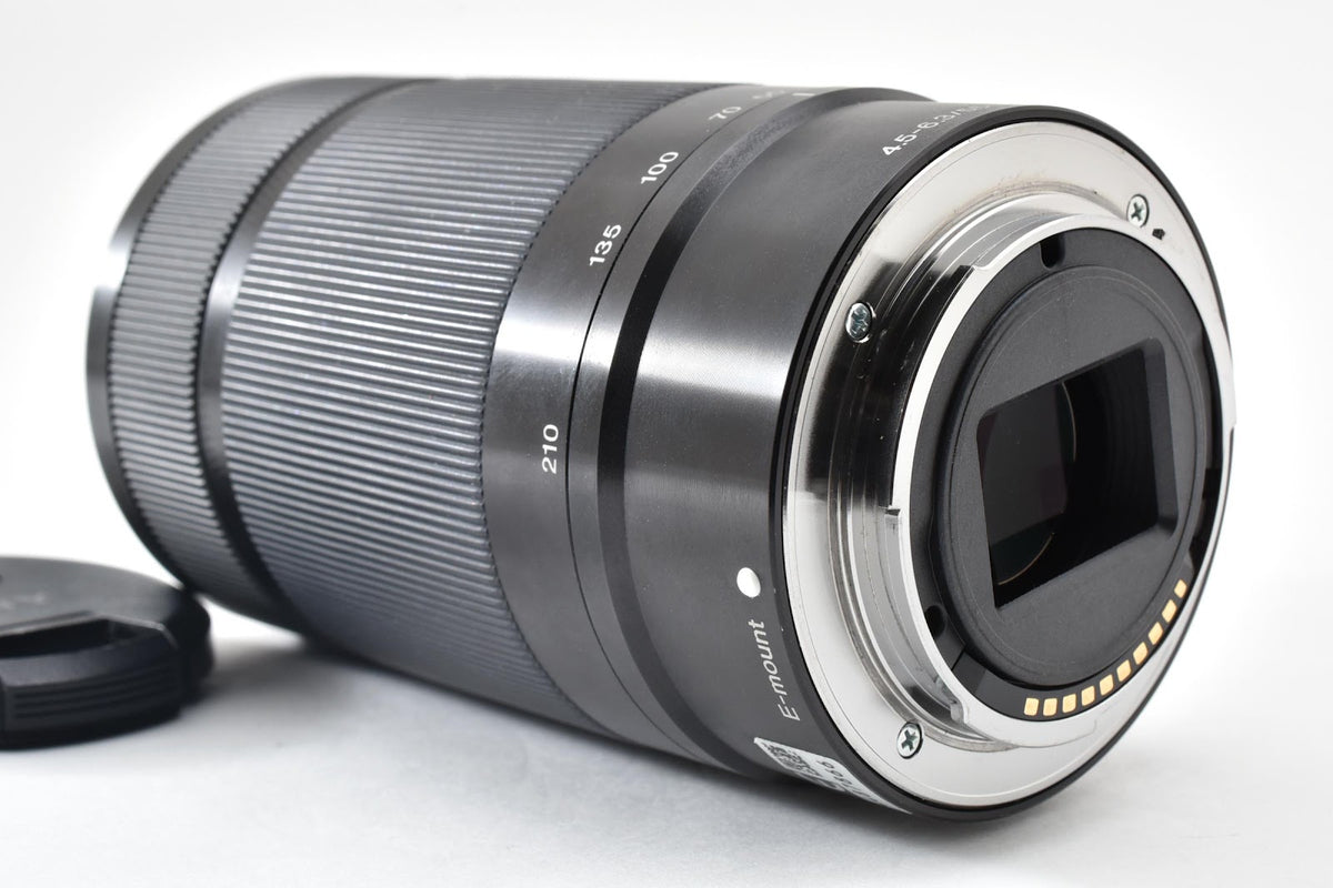 ★良品★ ソニー SONY E 55-210MM F4.5-6.3 OSS SEL55210 ブラック 望遠レンズ ★ #9141