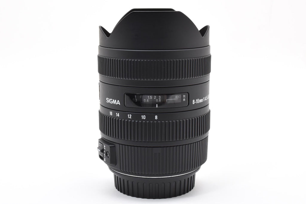 ★美品★ シグマ SIGMA 8-16MM F4.5-5.6DC HSM (キヤノンEF用) 超広角ズームレンズ ★ #8760