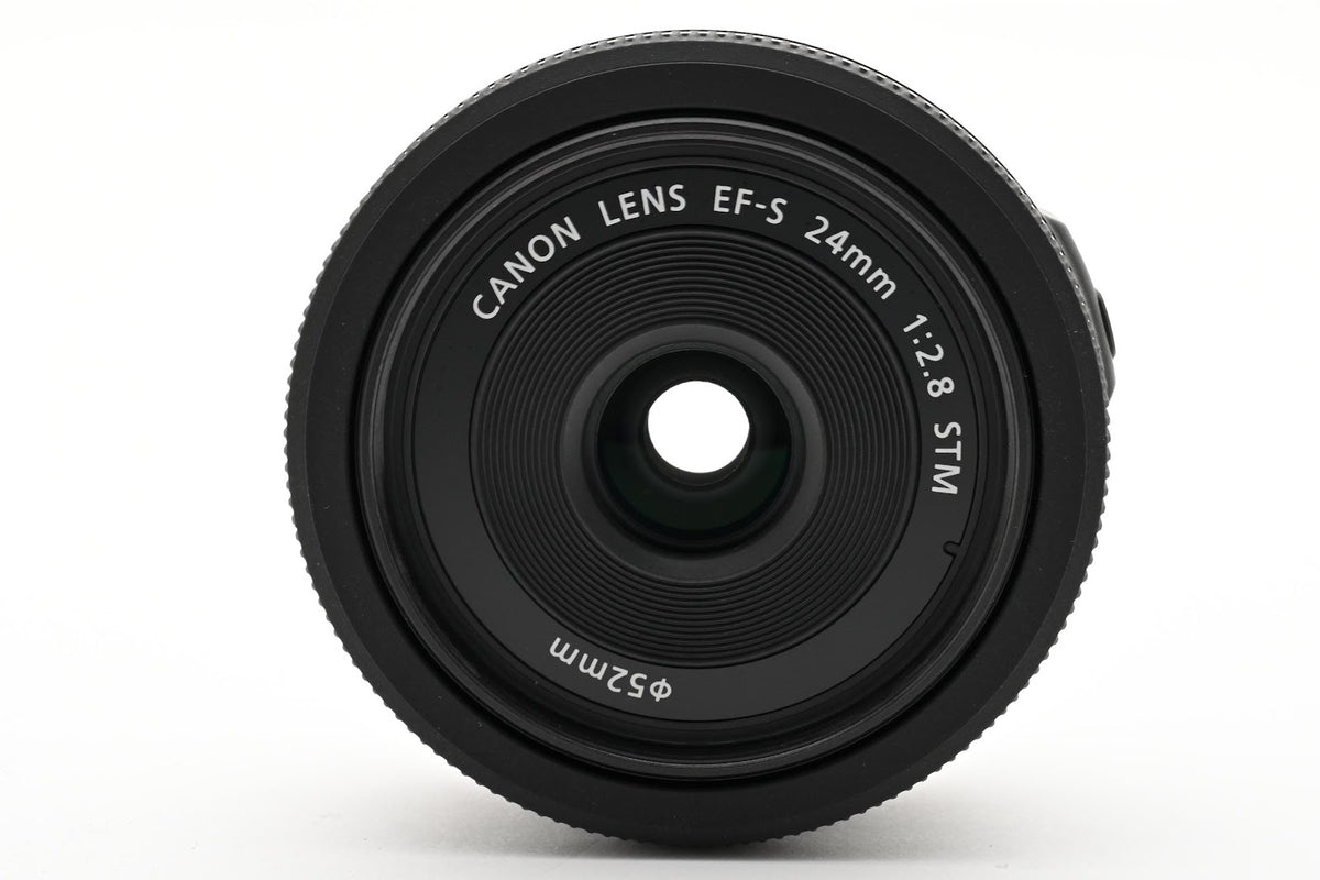 ★美品★ キヤノン CANON EF-S 24mm F2.8 STM 元箱付き レンズ ★ #9399