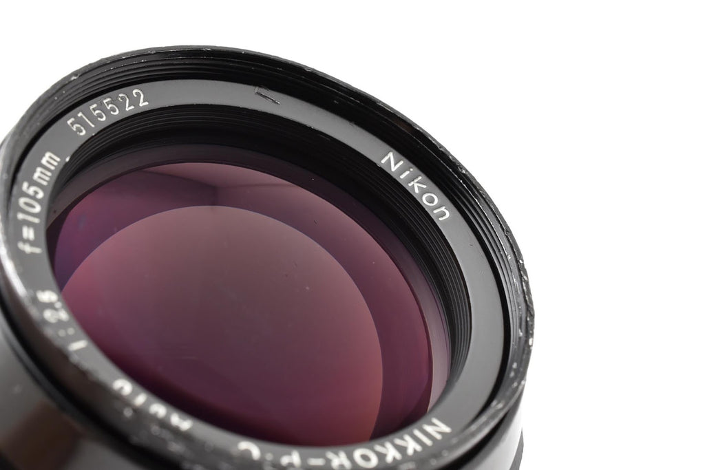 ★現状品★ ニコン Nikon AI改 NIKKOR-P C AUTO 105MM F2.5 C 交換レンズ ★ #9287
