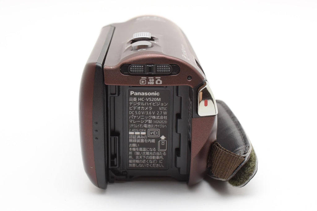 ★美品★ パナソニック Panasonic HC-V520M-T ブラウン ビデオカメラ ★ #9198