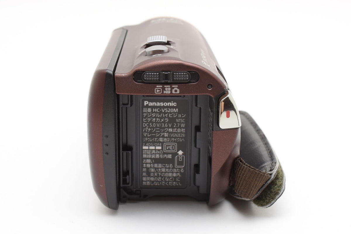 ★美品★ パナソニック Panasonic HC-V520M-T ブラウン ビデオカメラ ★ #9198