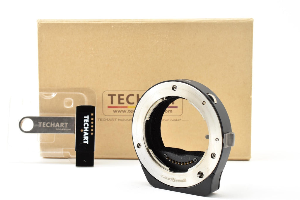 ★良品★ テックアート TECHART TA-GA III 電子マウントアダプター コンタックスGレンズ ソニーEボディ用 ★ #9273