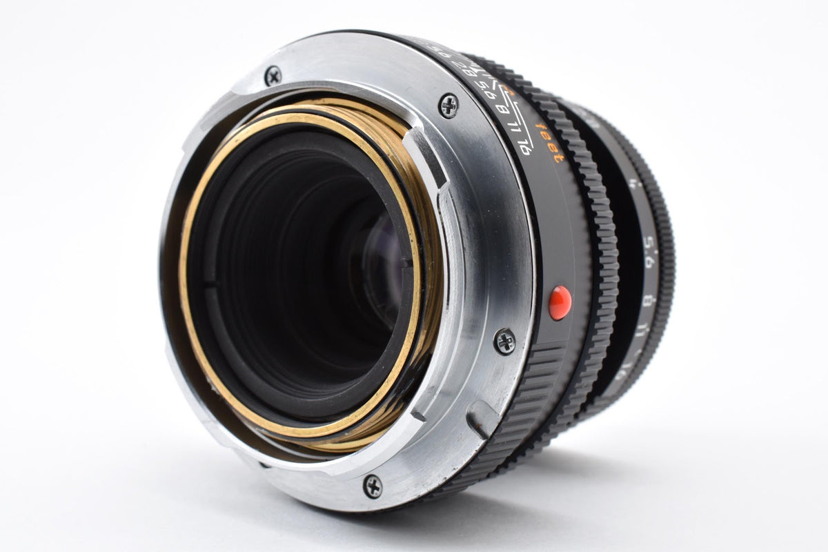 ★美品★ ライカ Leica ELMAR-M 50MM F2.8 E39 ブラック (沈胴式・最短0.7M) レンズ ★ #9284
