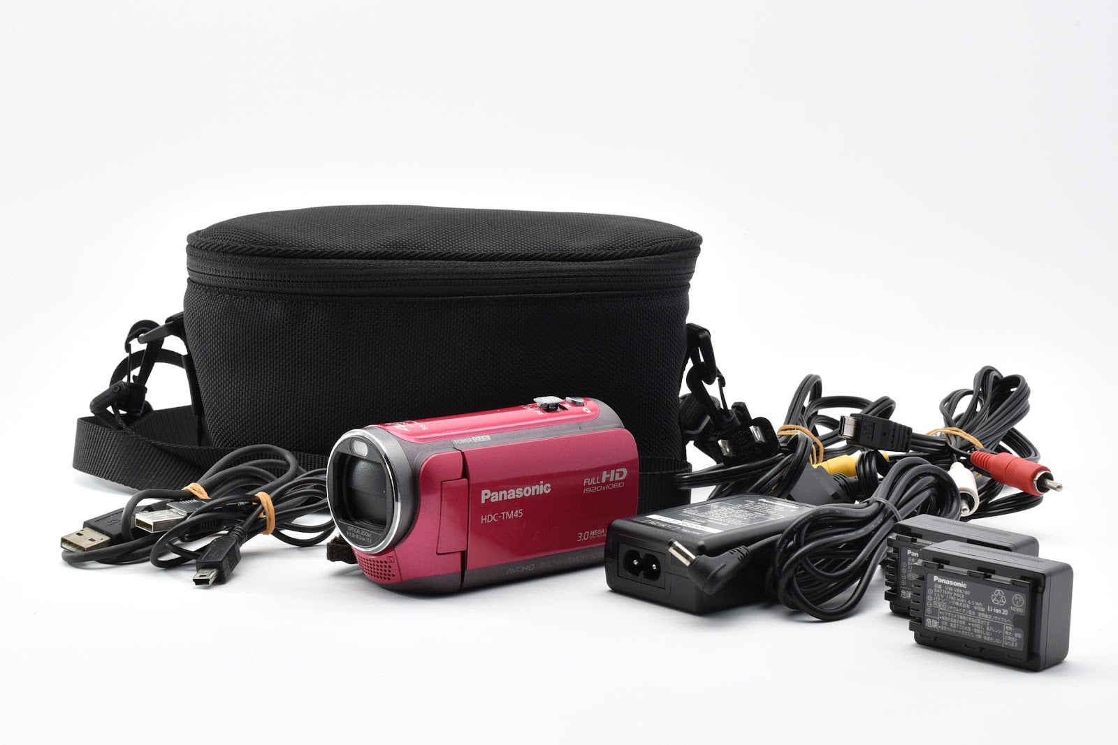 ★美品★ パナソニック Panasonic ビデオカメラ HDC-TM45 バッテリー/充電器付き ★ #8898