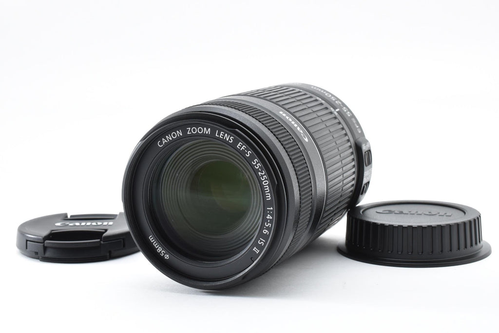 ★ キヤノン CANON EF-S 55-250MM F4-5.6 IS II ズームレンズ ★ #9372
