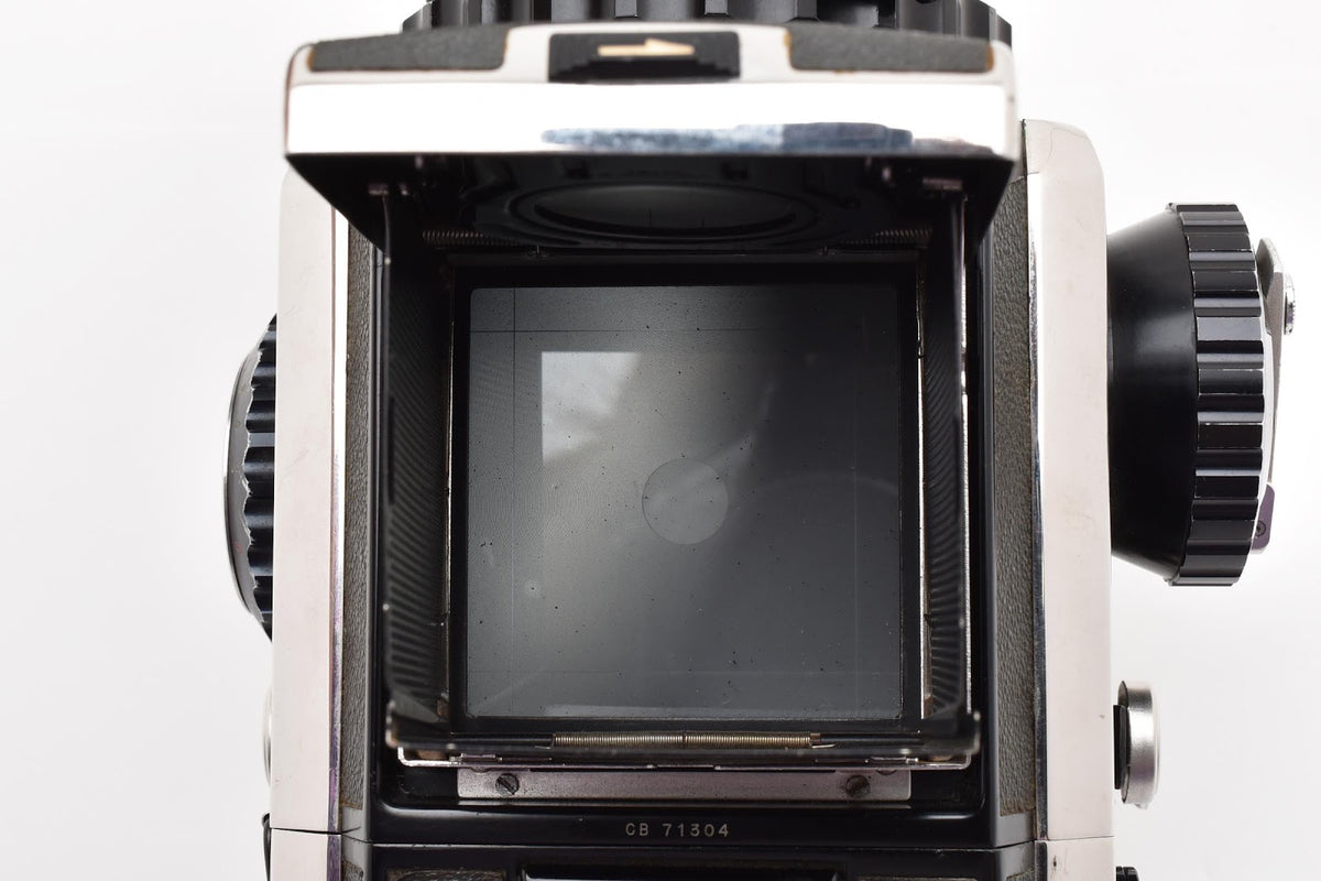 ★ ゼンザブロニカ ZENZABRONICA S2 ボディ NIKKOR-P 75MM F2.8 ファインダーロック不完全 シャッター幕ヨレ 小スレあり ★ #9248